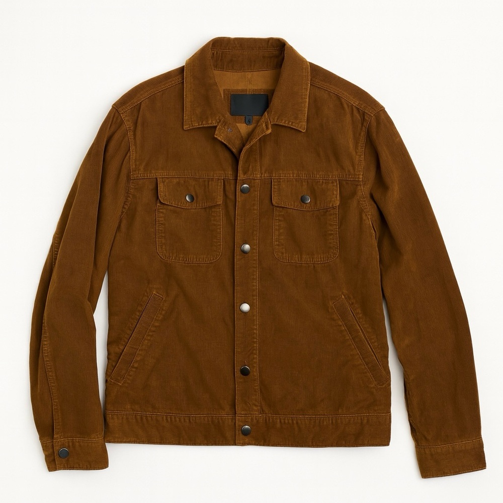 Men's Brown Denim Jacket